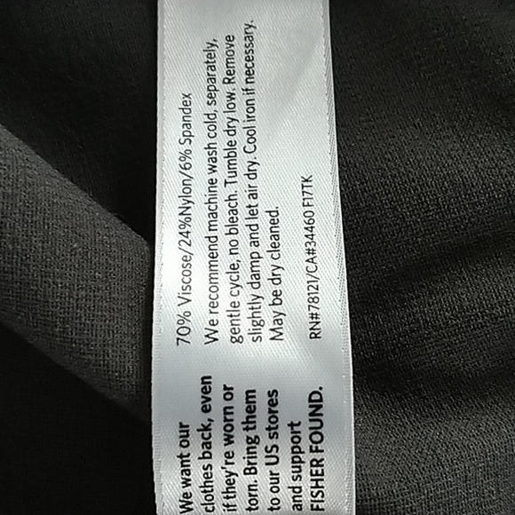 Eileen Fisher Olive Straight Leg Pants M - Picture 13 of 13